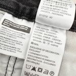 Levi's NWT‎ Levi’s 501 High Rise Button Fly Dark Wash Jean Shorts in Black Plus Size 32 Photo 6