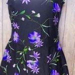 Blair  Black and Purple Skirted One Piece Size 12 Photo 0