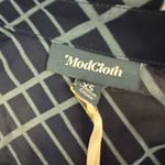 Modcloth NWT  chevron a fine line navy dress xs Photo 2