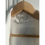 J.Crew  robe white blue piping size small/medium Photo 2