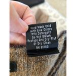 Vintage Crossing Pointe 100% Wool Brown Sweater Button up Winter Sweater Size M Photo 6