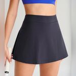 Berlook Activewear Navy Blue 2 in 1 A Line Mini Skirt Photo 3