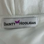 Dainty Hooligan  White Dress with Bow Accent Photo 3
