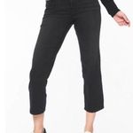 Athleta Skulptek Hi Rise Crop Kick Carbon Wash Jeans Size 4 Photo 1
