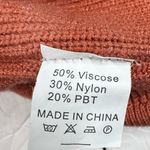 Cropped Knit Sweater Set Orange Photo 8