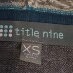 Title Nine women's hooded full zip dress cardigan extra fine merino wool Xs Photo 3