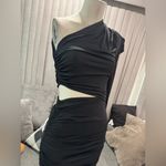 🌸AMTIOUS one shoulder dress ✨ Black Size M Photo 10