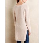 Anthropologie Moth Tunic Sweater Dress Top Oatmeal Size Medium Comfy Boho Photo 1
