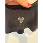 Aritzia Tna TnAction Ribbed Sports Bra Size XS Black Photo 2