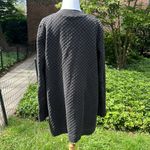 COS Black Textured Knit Longline Cardigan Photo 5