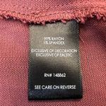 Torrid wine blouson strappy embroidered top, NEW with tags, size 3X Photo 6
