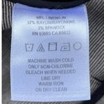 T6 Y2K VTG Nie Zoe Gray Linen Blend Bell Sleeve Open Front Blazer Jacket Size 4 Photo 2