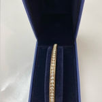 Swavorski New Swarovski Crystal Gold Bangle Photo 0