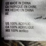 Charter Club  One size Multicolor Plaid Fringe Wrap BUTTON AT SIDES FALL COLORS Photo 3