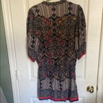 Angie  Multicolored Embellished Ruffled Mini Dress Photo 3