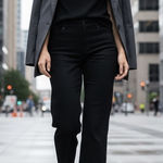 Nine West  J Rett Mary Jane T Strap Block Heel Black Size 9 Photo 0