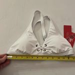 New Krimson Klover Women’s White Nalu Bikini Top Size Small NWT Photo 8