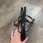 Tory Burch Miller Black Patent Leather Thong Sandals Women’s Size 6 Photo 3