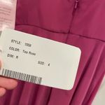 After Six  Contoured Wide Strap Sweetheart Maxi‎ Dress Size 4 Photo 6