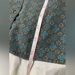 Panhandle Slim Retro Western Wear Floral Print Long Sleeve Snap Shirt Size Small Blue Photo 6