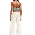 Ser.O.Ya Ellison Print Silk Top Green Nautical Size Large NWT Photo 1