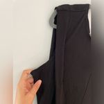 Max Studio  Women's Sleeveless Black Jumpsuit size S NWT French Terry Waist Tie Photo 5