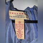 Telluride Clothing Company Blue floral Vintage Dress 100% Silk size 4 Pink Photo 2