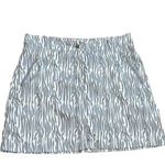 Daily Sports A Swedish Story Mid Rise Stretch Athletic Skort Gray White Size 12 Photo 0