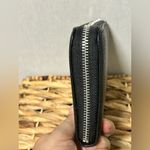 Steve Madden Zip Around Wallet Wrislet Black Photo 6