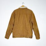 Gap Women’s Sherpa Lined Corduroy Jacket – Size Small Tall Photo 2