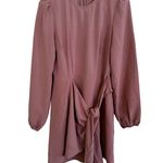 Believe It or Knot Rose Pink Long Sleeve Tie Photo 5