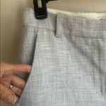 Rebecca Taylor  Straight Leg High Waist Grey Pants Size 4 Photo 4