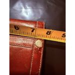 Gucci Vintage  Red Leather  Button Snap Wallet Authentic Made In Italy Photo 10