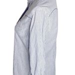 Levi's Levi’s red tab western 3/4 sleeve pearl snap button striped embroidered shirt S Photo 3