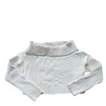 SOVERE STUDIO Exhale Cream off the shoulder crop sweater M Size M Photo 1