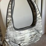 Simply Vera Vera Wang Gray and Cream Hobo Bag with Curved Silhouette Photo 2