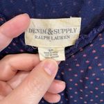 Denim & Supply Ralph Lauren Navy and Red Star Pattern Dress Blue Photo 1