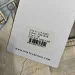 Revolve One Teaspoon Iced Blue Distressed Denim/Jeans(Size 28) Gray Photo 6