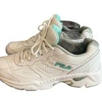 FILA Womens White Sneakers size 8 comfy classic casual EUC Photo 0