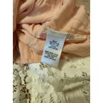 Lulus  One Wish Lace Dress Women's Medium White Handkerchief Hem Spaghetti Strap Photo 4