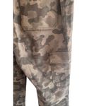 J Crew High Rise Cargo Pant in Jacquard Camo Green Tapered Utility Military 28 Photo 4