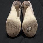 Jessica Simpson  Elegant Cream Peep-Toe Heels Photo 3