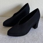 Eileen Fisher Signy Knit Block-Heel Pumps in Black Size 10 Photo 4