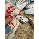 ZARA Women's White Multi-Color Floral Blouse Size S Photo 3