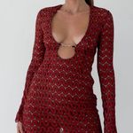 Rumored Fools Rush Mini Dress Red Size L Photo 0