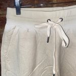 n:philanthropy NWT  Coco Beige Distressed Sweat Shorts Women's Size Small Photo 4