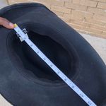 Scala 100% Wool Felt Unisex Cowboy Cowgirl Hat Western Cap Black Silver Tone Buckle One Size Photo 4