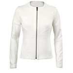 CAbi  White Lace Occasion Zip Up Jacket‎ Style 715 Photo 6