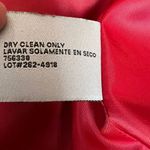 Worthington Dress Coat Womens Large Red Ombre Wool Blend Long Double Breasted Photo 12