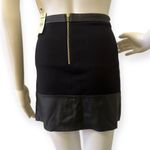 EXPRESS Faux Leather Mini Skirt Photo 1